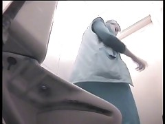 Three gals recorded successively relieving themselves in a private ladies' room Part 3