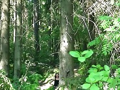 Teen chick with shaven pussy filmed while peeing Part 1